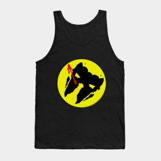 Rorschach Watchmen Button Tank Top